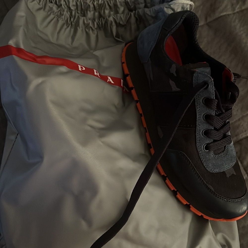 Prada Sneakers, authentic, comes with original bag! No box.